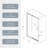 38-42" W X 71" H Piovt Swing Glass Shower Door,Pivot Frame Sliding Shower Door With 1/4"(6Mm) Clear SGCC Tempered Glass Finish Shower Doors,Reversible Installation-121998714