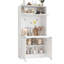 Garde-manger compact, buffet H 69 po avec rehausse et poste de travail pliable-693052145