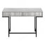 Bureau d'ordinateur moderne avec tiroirs de rangement pour le bureau personnel, poste de travail contemporain avec une construction durable et un placement flexible.-476470910