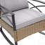 Ensemble de chaises berçantes 3 pièces