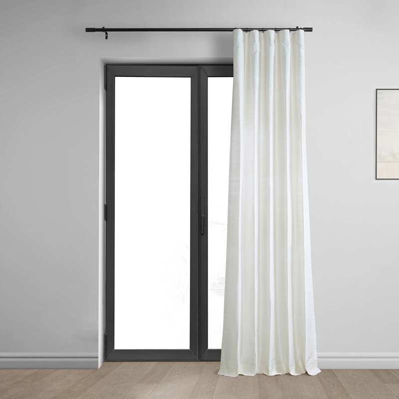 Rideaux obscurcissants Dannell, Lys blanc, L 50 po x L 96 po