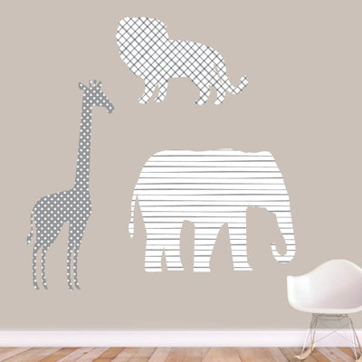 Animals Non-Wall Damaging Wall Decal
