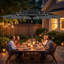 Parasol de table d'extérieur à 3 niveaux, parasol de patio extérieur (seulement parasol) (sans base)-779137419