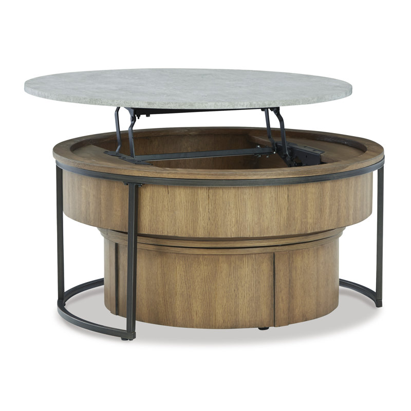 Ensemble de 2 tables basses gigognes Fridley