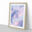 The Purple Clouds in Abstract - Picture Frame Painting Print-55640144-55640147