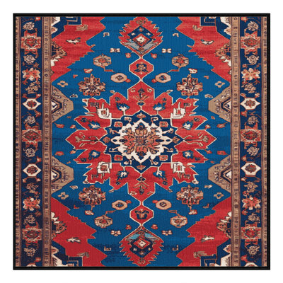 Machine Washable Tabriz Gray Area Rug