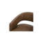 Barrow Rolling Dining Chair Tan Leather