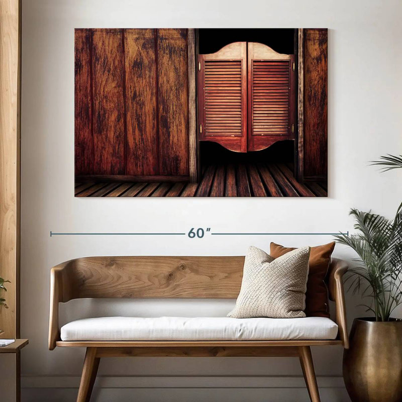 Saloon Door, 34" H x 51" W