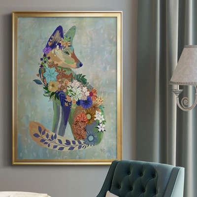 Fantastic Florals Fox, Sitting " Fantastic Florals Fox, Sitting "