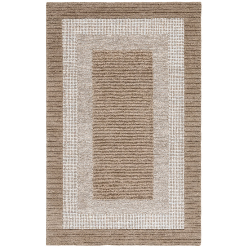 Tapis brun / ivoire Jorddy 806, Rectangulaire 8 pi x 10 pi