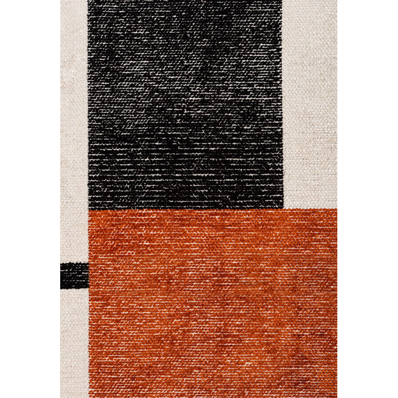 Abstract Panes Area Rug, Rectangle 7'10" x 9'10"