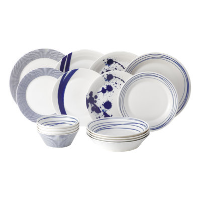 16 Piece Dinnerware Set, Service for 4