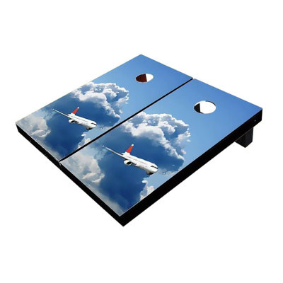 2' X 3' Plane In Cloud Cornhole Boards