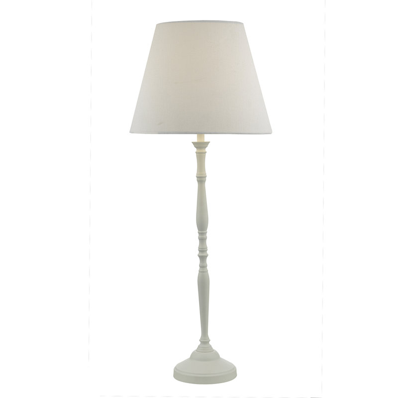 Jill Metal Buffet Lamp, White