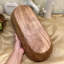 LuxeDesigns Handcrafted Acacia Wooden Dough Bowl - Decorative Centerpiece for Home Decor