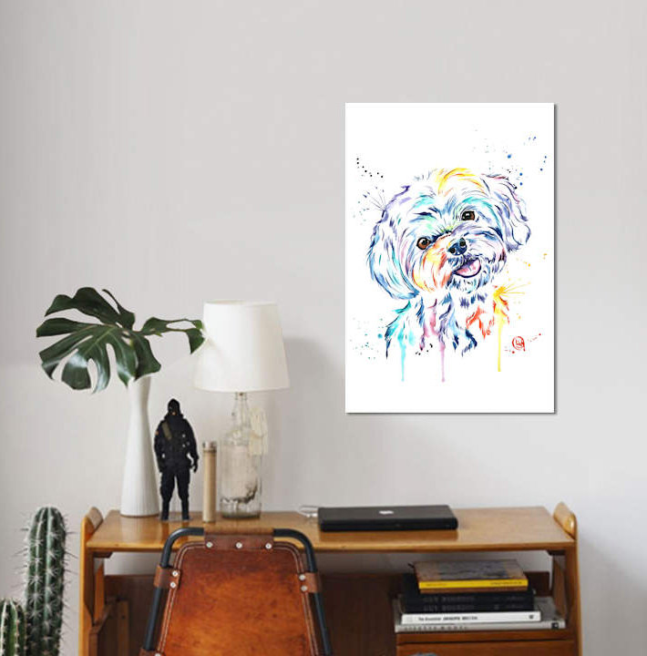 «Havese» par Lisa Whitehouse, impression sur toile, H 60 po x l 40po x P 1,5 po, Toile tendue, Pas de tapis