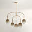 Lustre large en laiton patiné Troy Lighting-114642108-114642110