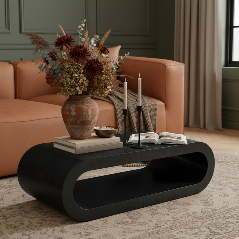 Kirklen Coffee Table, Black