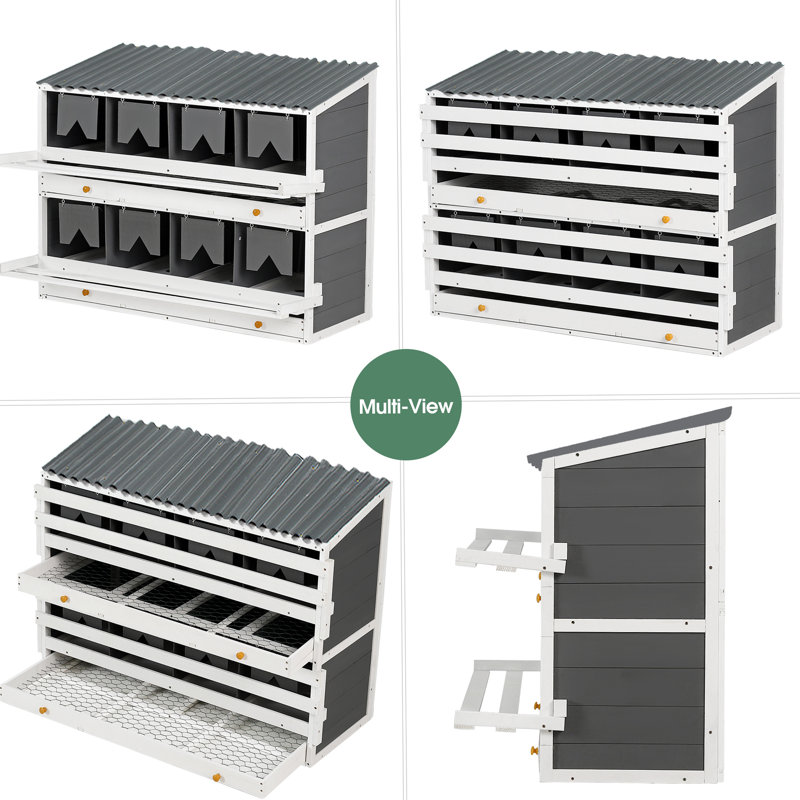 Boîte de nidification polyvalente avec plusieurs compartiments et caractéristiques avancées