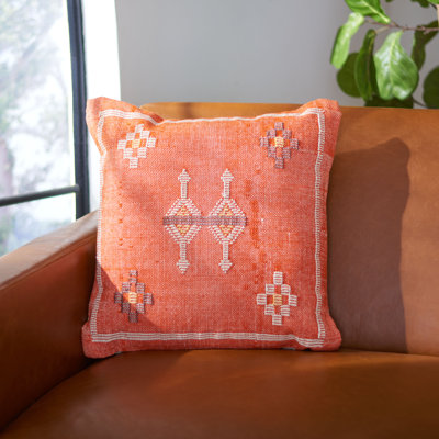  Cotton Throw Pillow