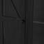 Îlot de cuisine 53 po avec deux portes d'armoire en verre trempé