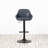 Bruckner Swivel Upholstered Faux Leather Adjustable Height Counter Stool with Steel Frame-1533333684