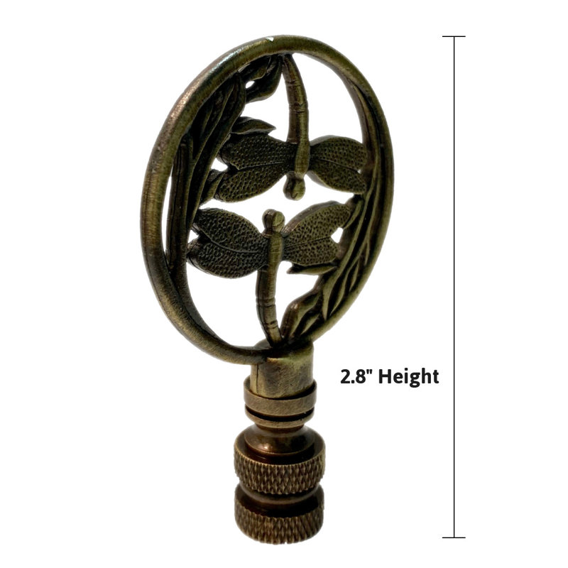 Faîteau lampe double libellule