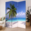 Paravent pliable 3 panneaux 48 "Alastair