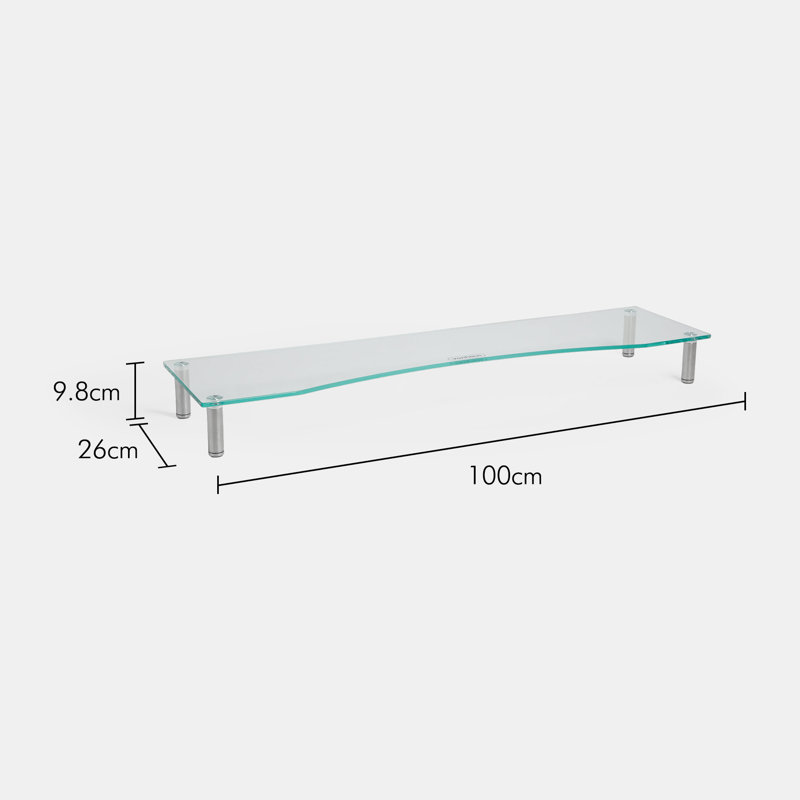 Glass Monitor Stand