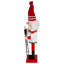 Casse-noisette de Noël 14 po rouge et blanc