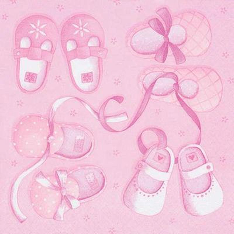Serviettes jetables en papier Baby Basic