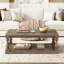 Table basse vintage avec pieds en forme de vase et placage de pin, pour le salon et le bureau-130122334