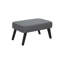 Chaise longue convertible avec dossier, repose-pieds et coussin réglables-56564678