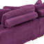 Grand canapé modulaire à double assise en velours côtelé Large Seating-879624590