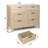 3 Piece Bedroom Set (nightstand And Chest Of Dresser)