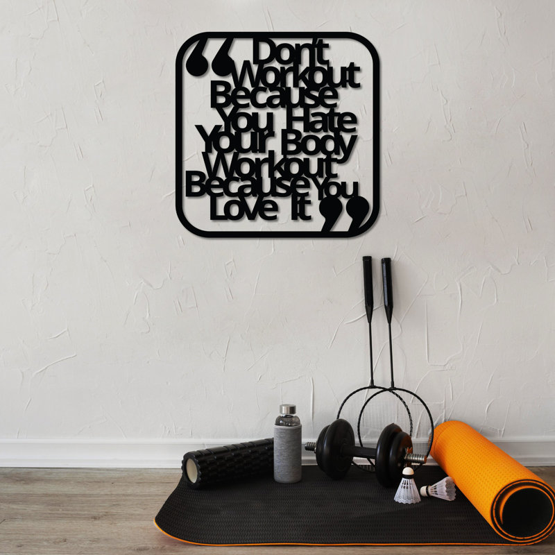 Elegant Black Metal Wall Accessory, 19.7 x 19.7 inches | 100% Durable Metal, Thickness: 0.06 inches | Stylish Home Décor, Perfect for Living Room, Office & Gallery Walls, Lightweight at 2.7 lbs