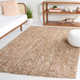 Alda Handmade Handwoven Jute/Sisal Natural/Ivory Rug