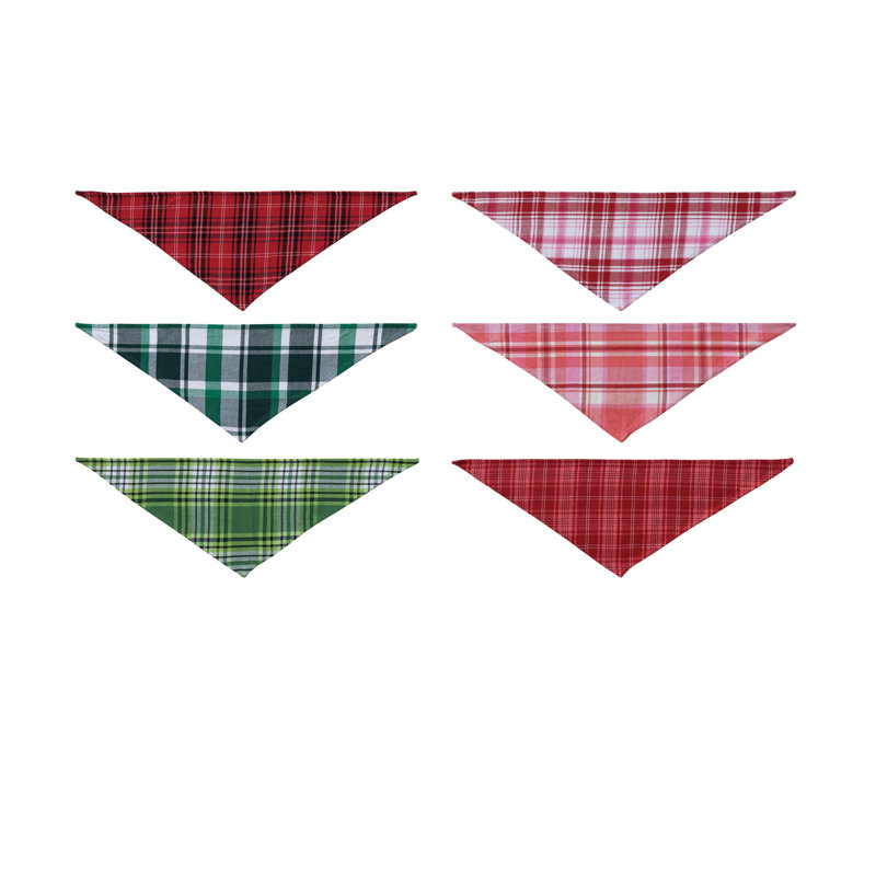 Cotton Flannel Dog Scarf