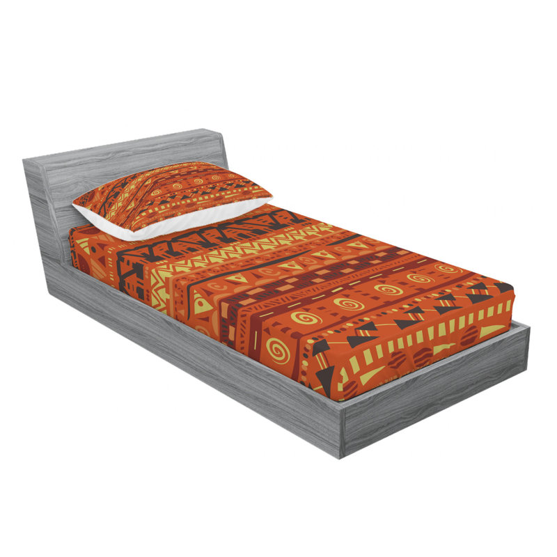 Microfiber Sheet Set, Twin Sheet Set with Fitted Sheet