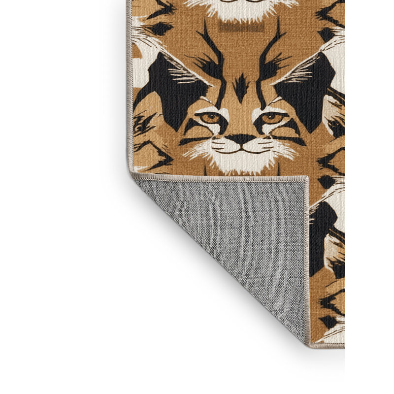 Tapis lavable Caracal, Tapis de couloir 2 pi x 5 pi