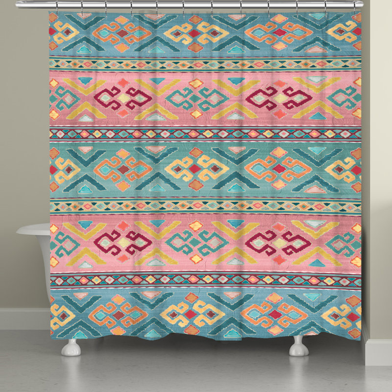 Bohemian Stripes Shower Curtain