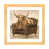 Toile avec cadre en bois beige est en rupture de stock