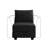 Pashko Velvet Slipper Chair-298031979