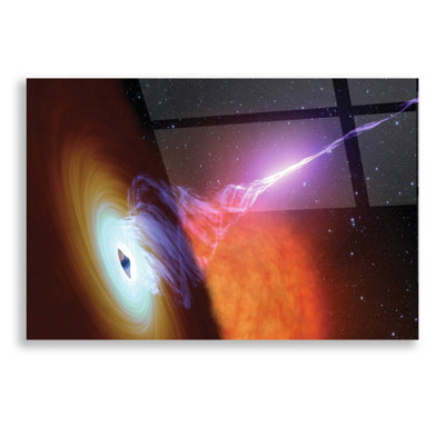 " Black Hole With Jet "