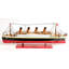 Bateau peint à modèle titanic