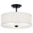 Hopedale Fabric Semi Flush Mount-199718065