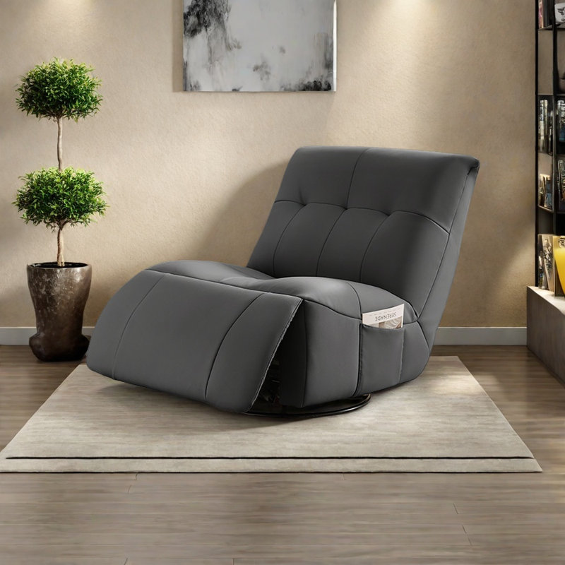 Fauteuil inclinable confortable et écologique, Gris