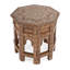 Rashmi Wood & Bone Inlay Side Table