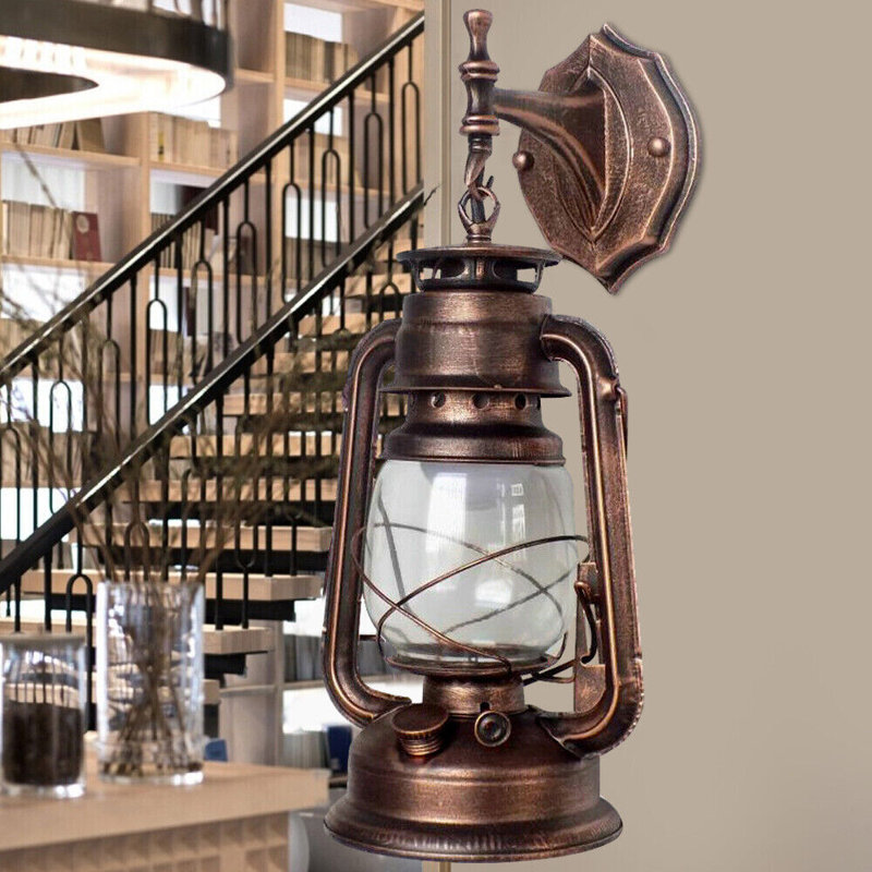Thackerville Wall Sconce, Red bronze