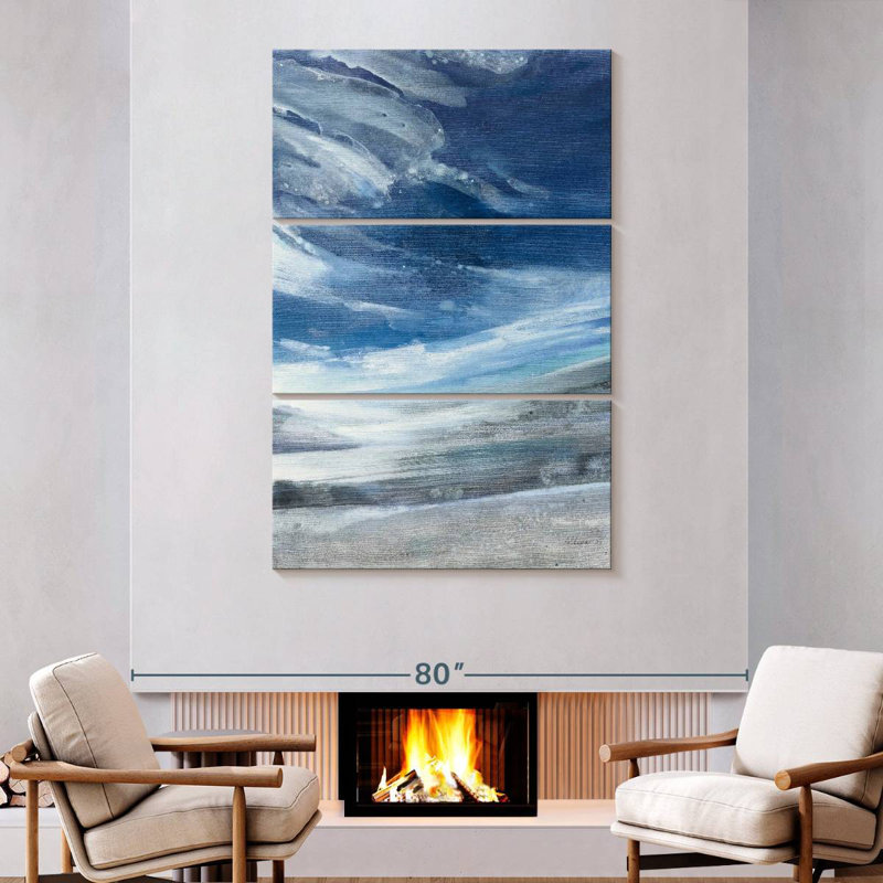 Avery The Lake, 74" H x 48" W